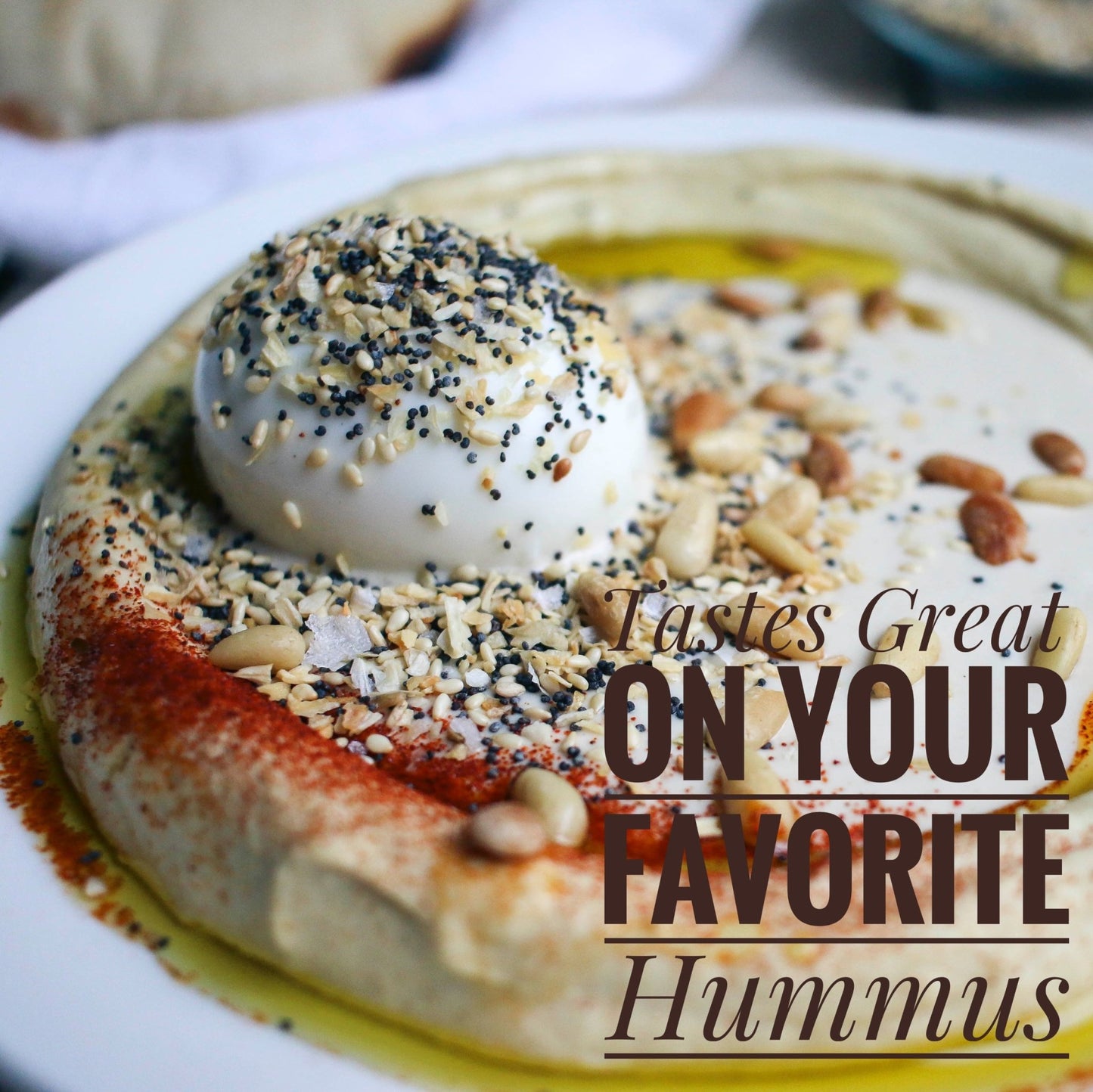 Hummus, Original bagel seasoning