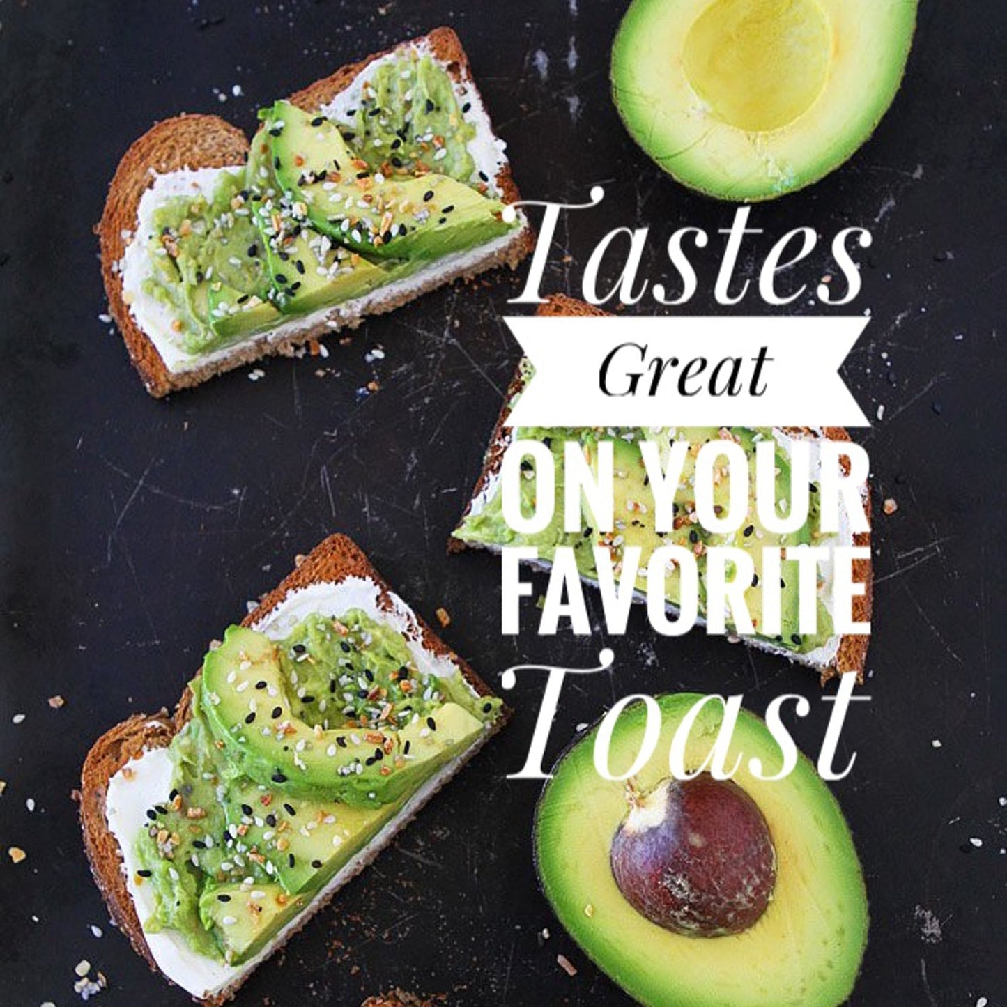 Avocado toast, Bagel Seasoning