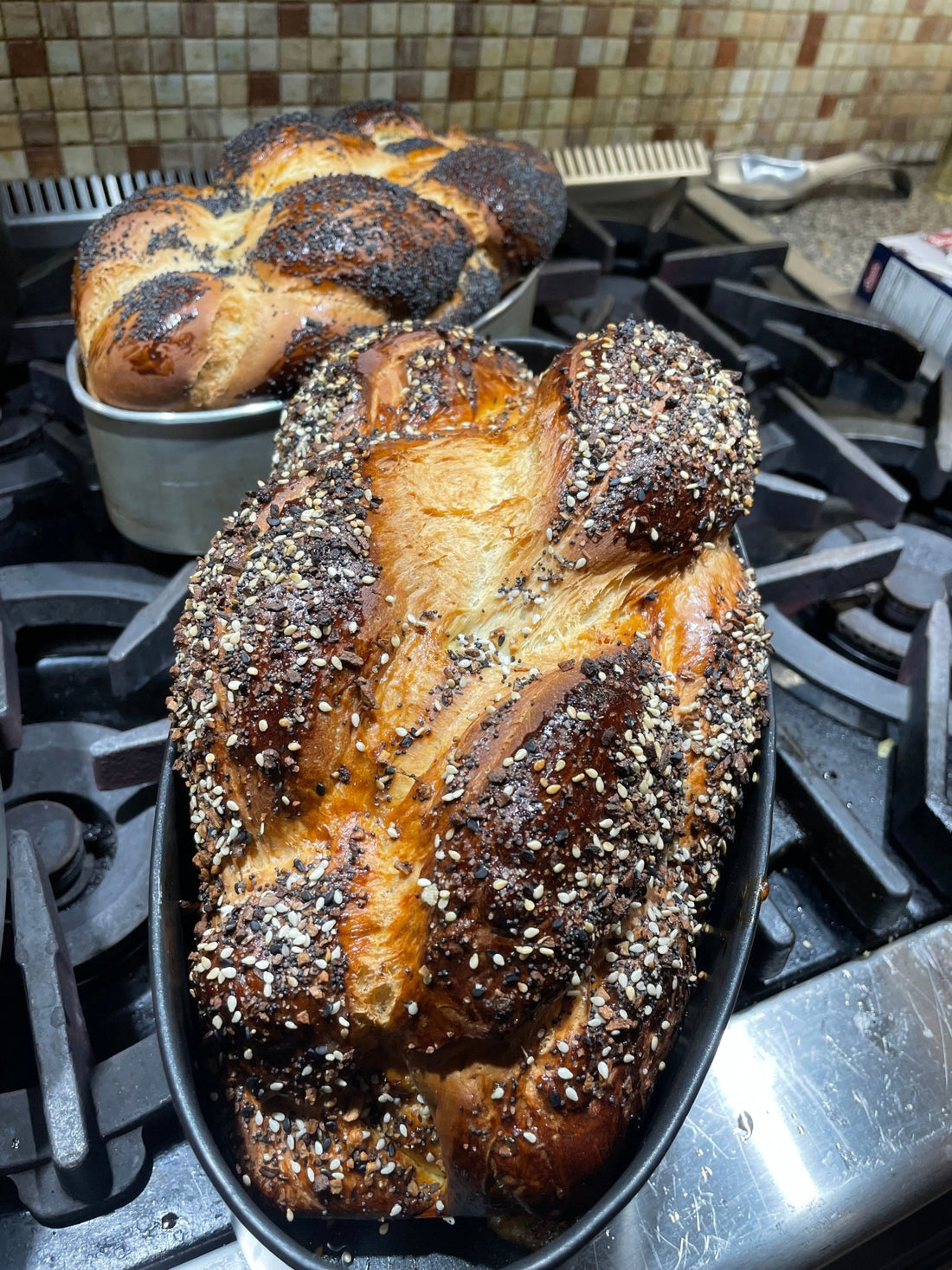 Challah Delight with Everything Bagel Seasoning - FlavorKicker.com