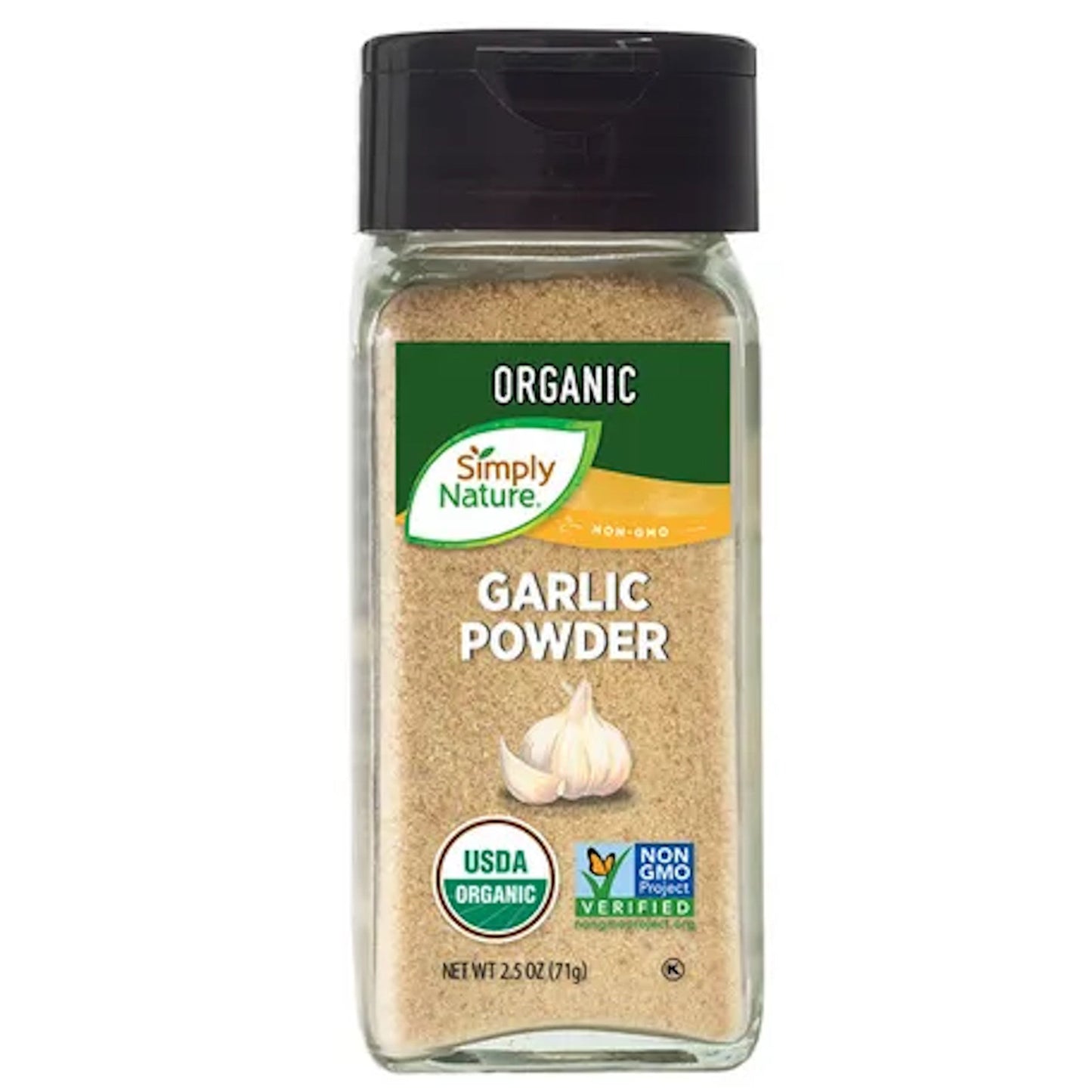 Simply Nature Organic Garlic Powder 2.5 oz - FlavorKicker.com